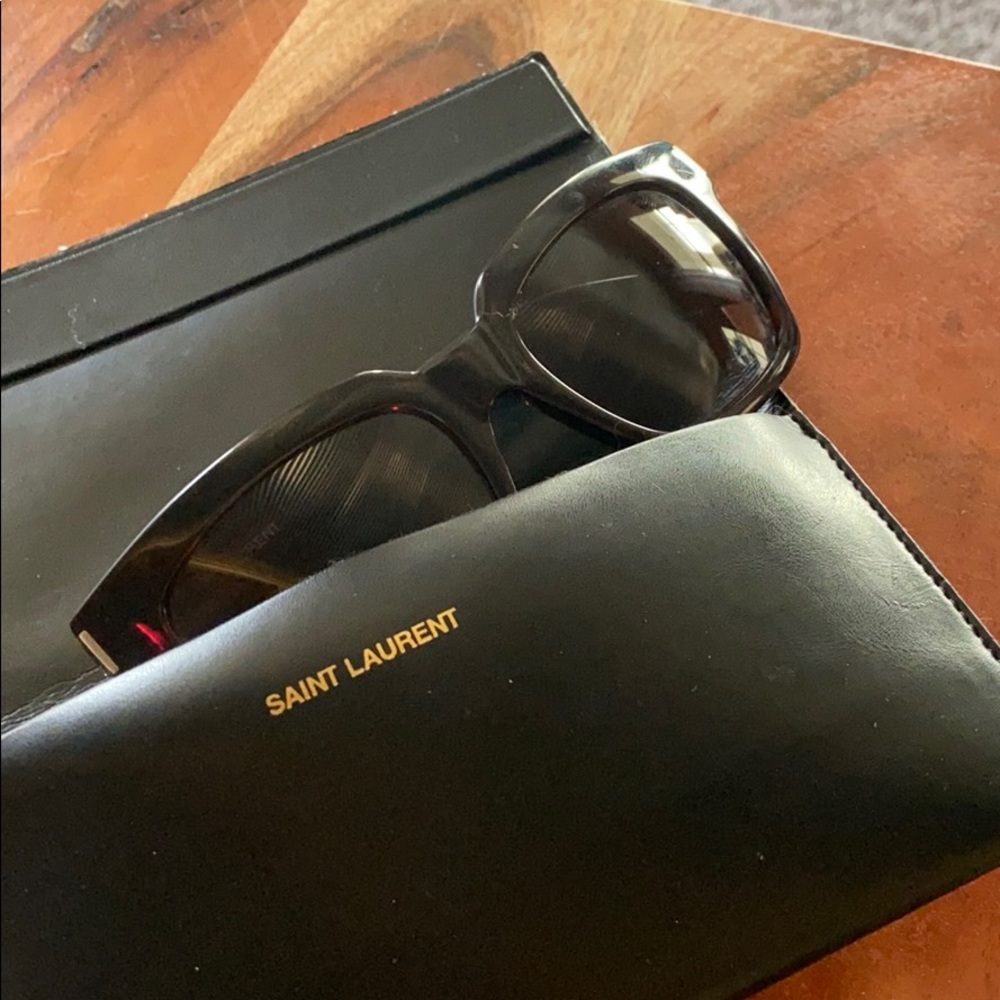 Saint Laurent Bold 1 004 Havana Brown Sunglasses